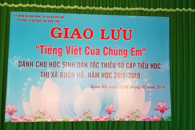 HÌNH ẢNH GIAO LƯU TIẾNG VIỆT CỦA CHÚNG EM CẤP THỊ XÃ NĂM HỌC 2018 – 2019