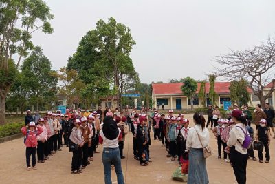 Liên đội Th Hoàng Văn Thụ tham gia Hành trình về địa chỉ đỏ năm 2025 chào mừng 50 năm giải phóng đất nước (30/4/1975-30/4/2025).