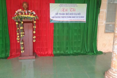 HOẠT ĐỘNG CHÀO MỪNG NGÀY 22 – 12- 2022 CỦA LIÊN ĐỘI