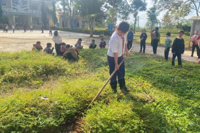 công trình măng non “Vườn hoa tươi đẹp”